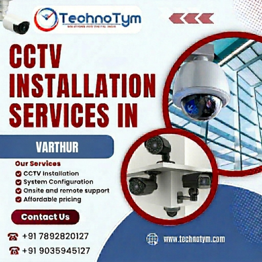 CCTV Installation Services In Varthur