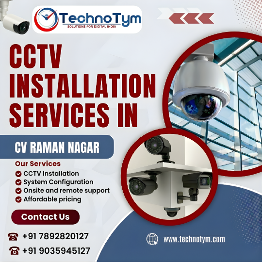 CCTV Installation Services In CV Raman Nagar