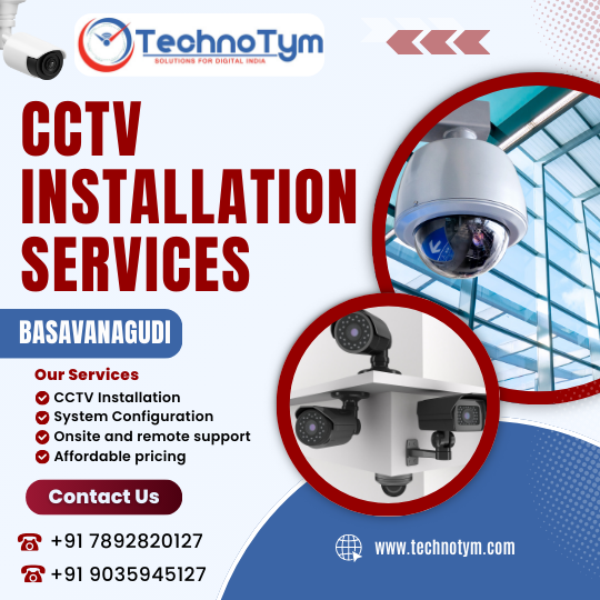 CCTV Installation Services in Basavanagudi