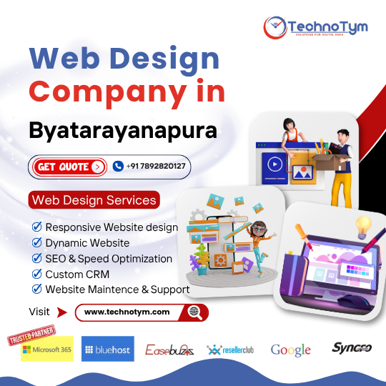 Web Design Company in Byatarayanapura, Bangalore