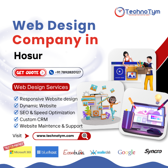Web Design Company in Hosur, Bangalore