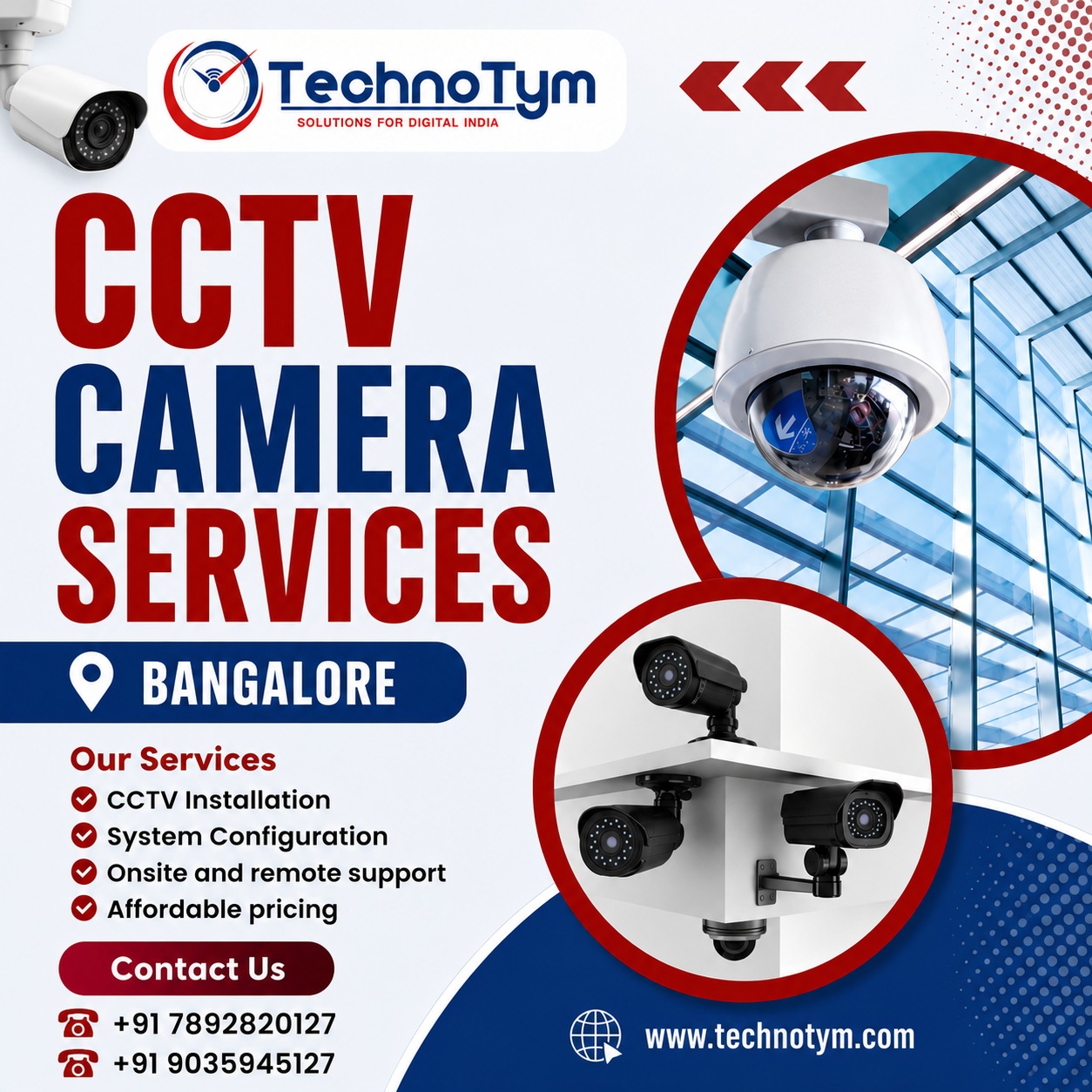 CCTV Camera Services in Bangalore